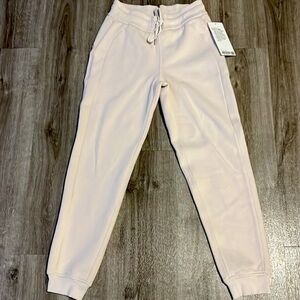 Lululemon White Opal Scuba Joggers